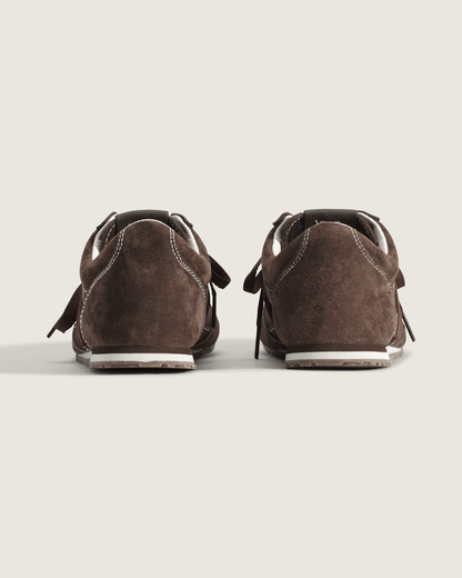 Vans Premium Super Lowpro Trainer in Brown