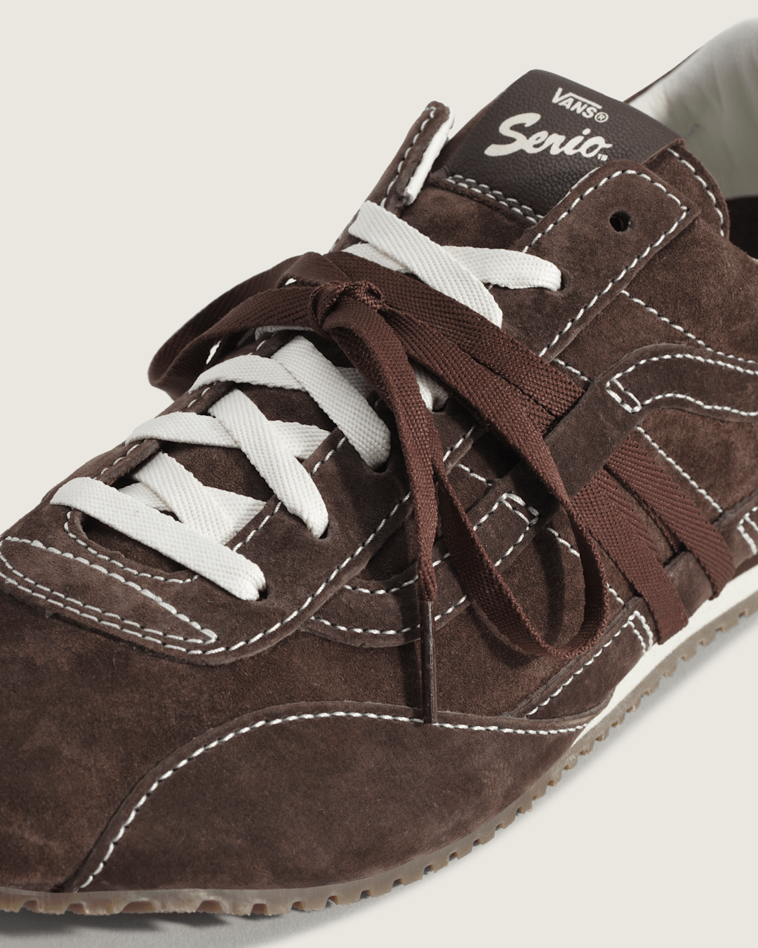 Vans Premium Super Lowpro Trainer in Brown