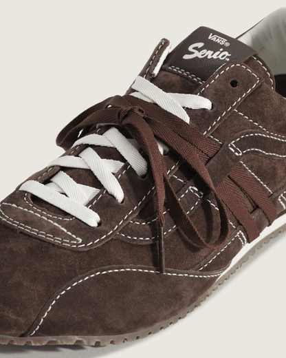 Vans Premium Super Lowpro Trainer in Brown