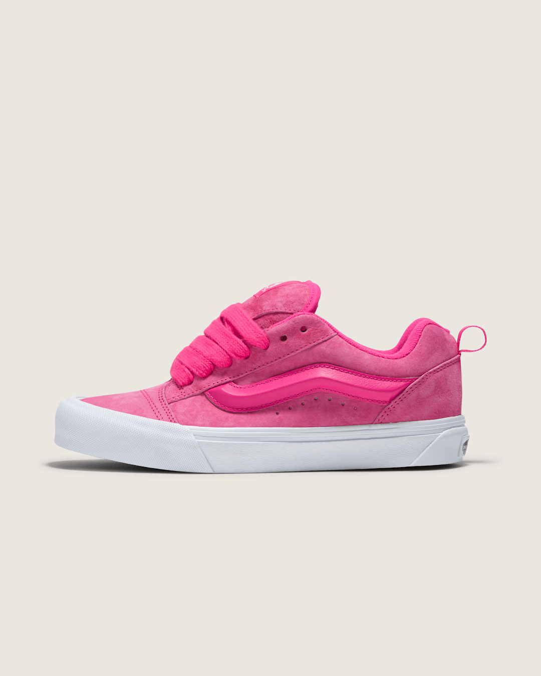 Vans Knu Skool Shoe in Pink Glo