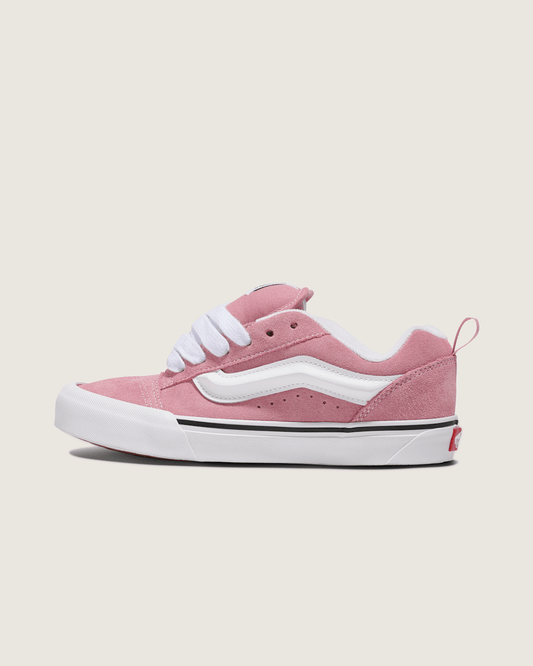 Vans Knu Skool Shoe in Foxglove Pink