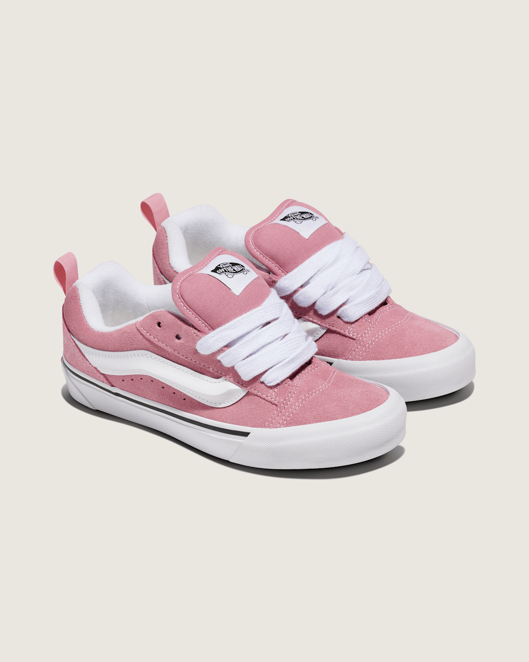 Vans Knu Skool Shoe in Foxglove Pink