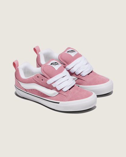 Vans Knu Skool Shoe in Foxglove Pink