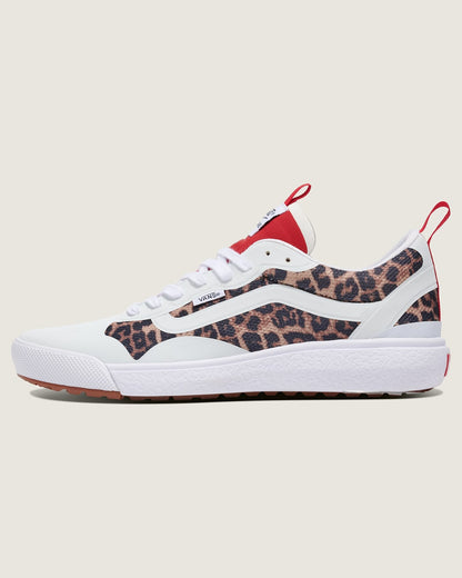 Vans Customs UltraRange EXO Shoe in Leopard Brown / White