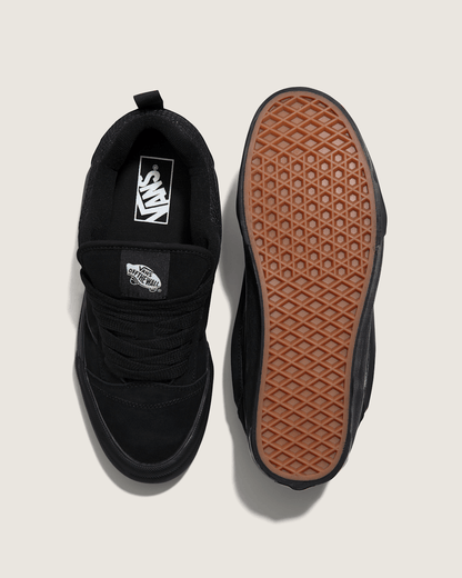 Vans Knu Skool Shoe in Black