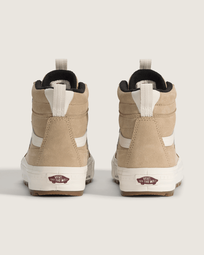 Vans Sk8-Hi Waterproof Insulated Shoe in Brown / White