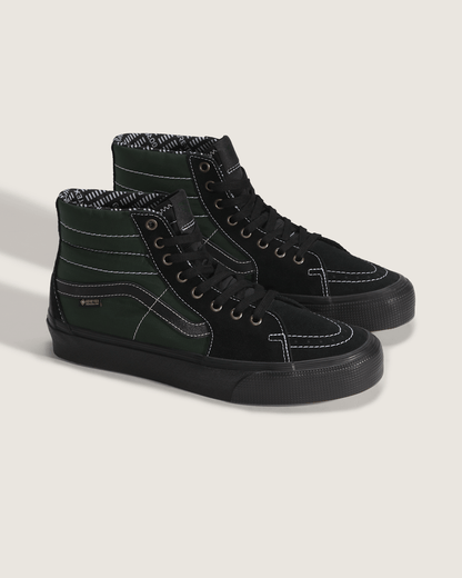 Vans Sk8-Hi GORE-TEX Shoe in Black / Green