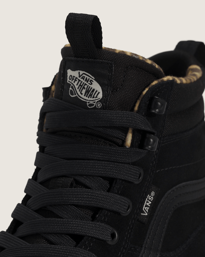Vans Sk8-Hi Waterproof Insulated Shoe in Leopard Black