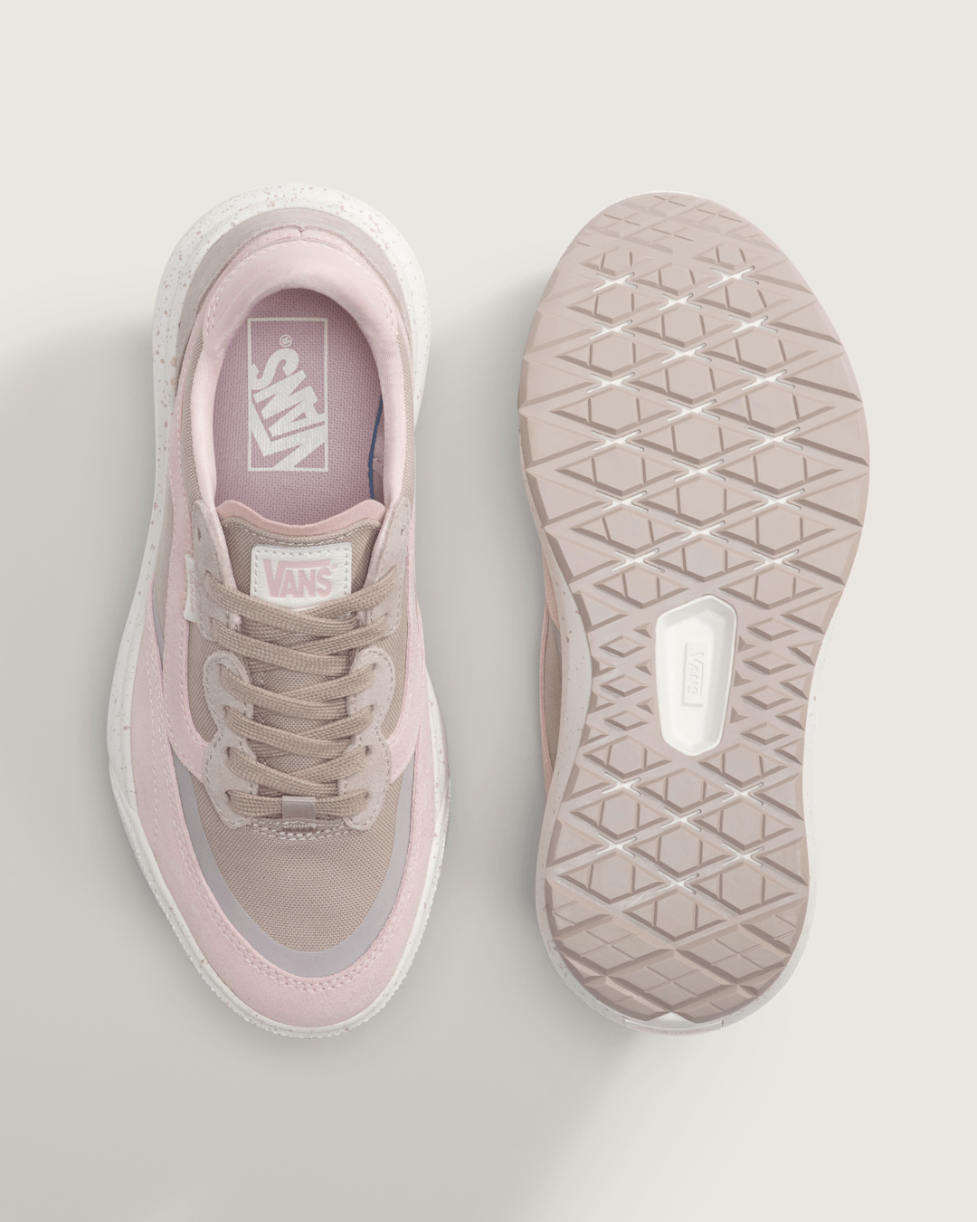 Vans UltraRange 2.0 Shoe in Mushroom Brown / Sepia Rose Pink