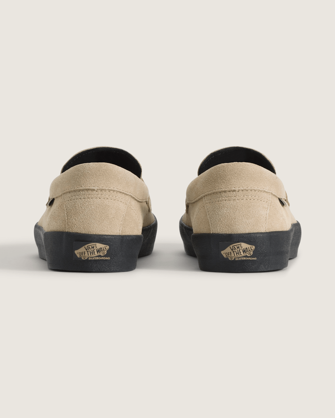 Vans Skate Loafer Shoe in Incense Brown / Black