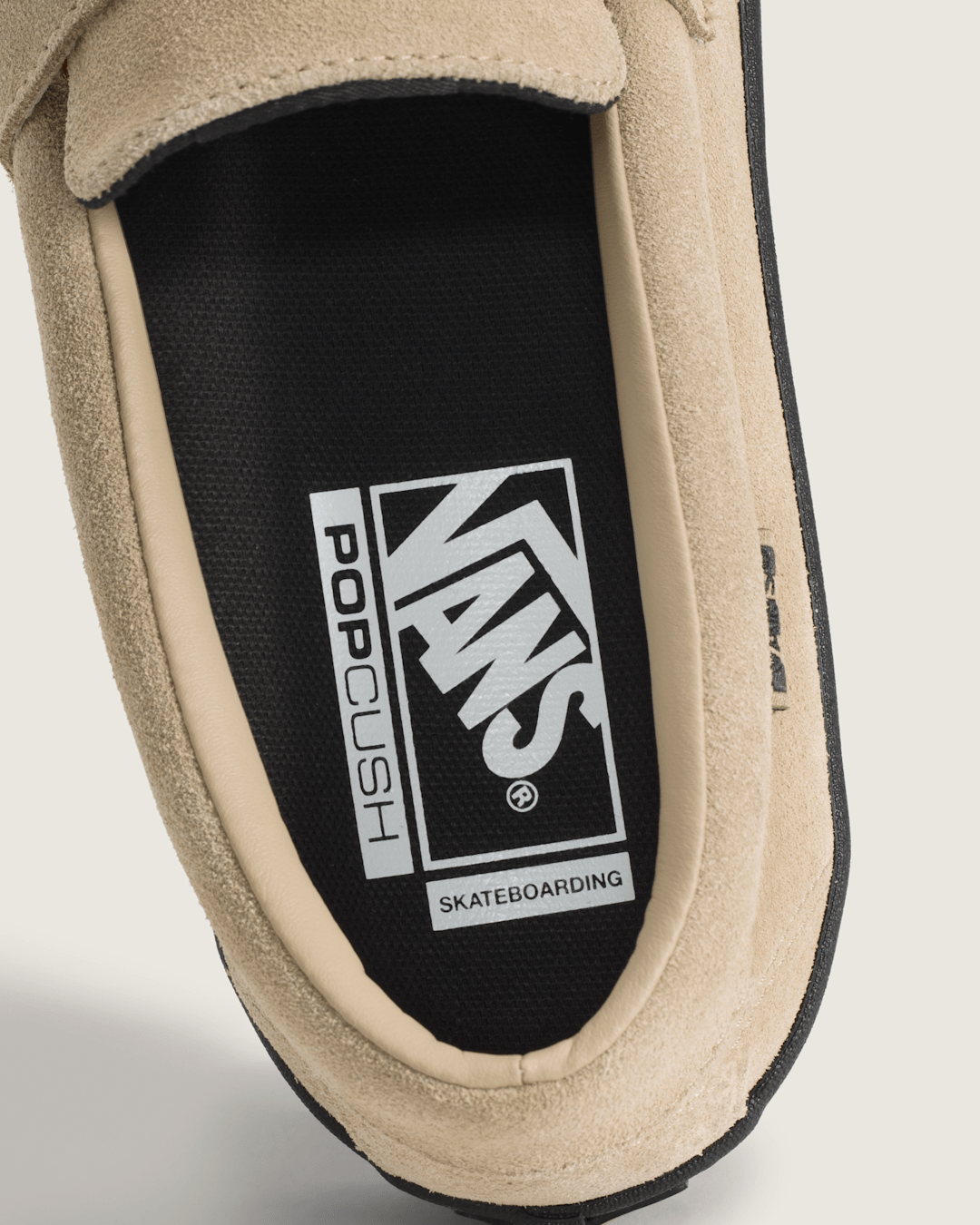 Vans Skate Loafer Shoe in Incense Brown / Black