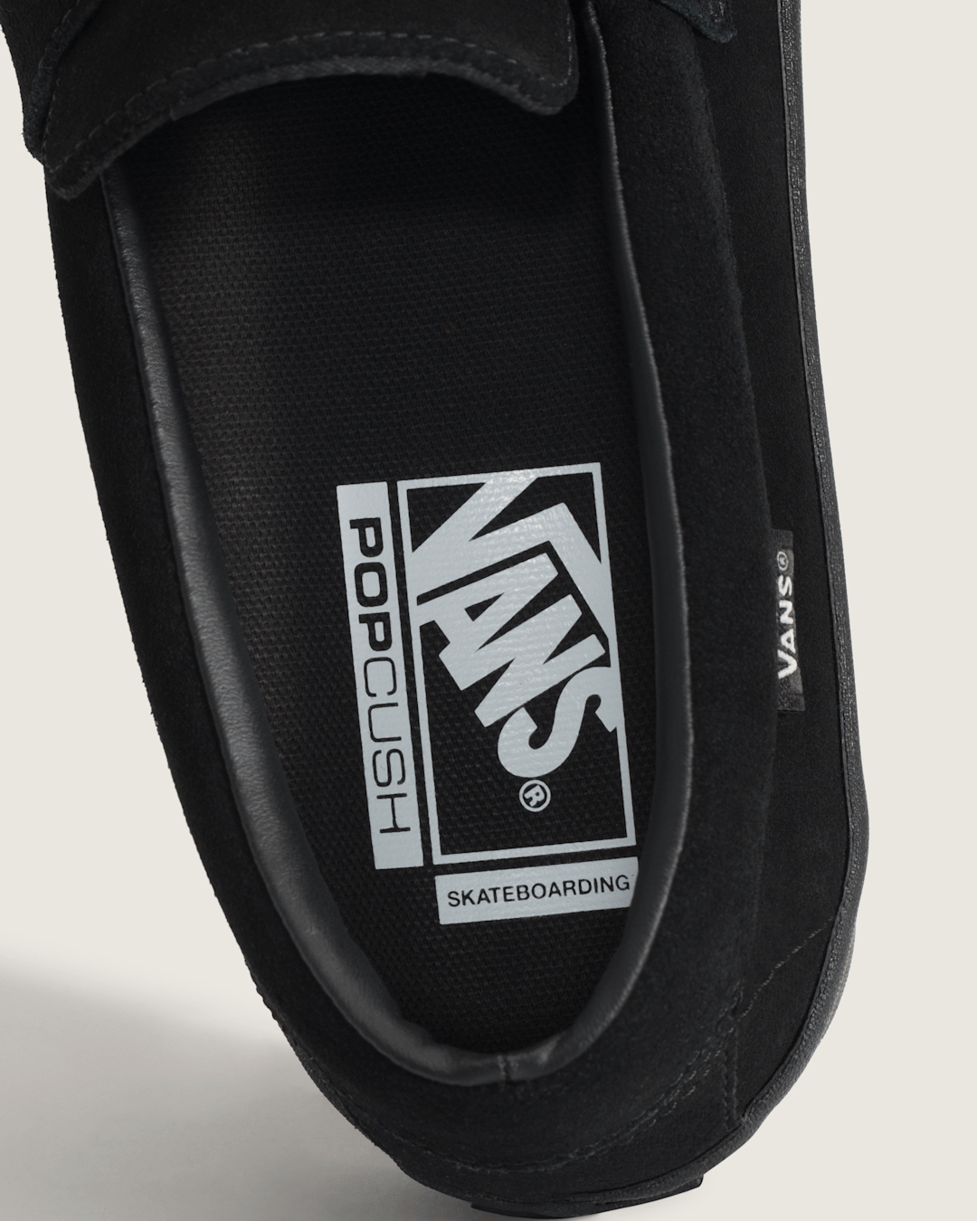 Vans Skate Loafer Shoe in Blackout