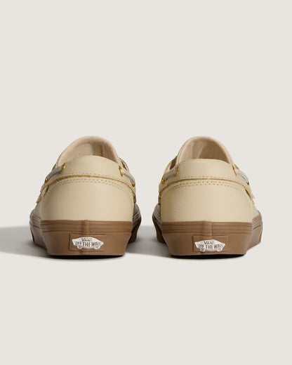 Vans 2-Eyelet Boat Shoe in Tan Brown