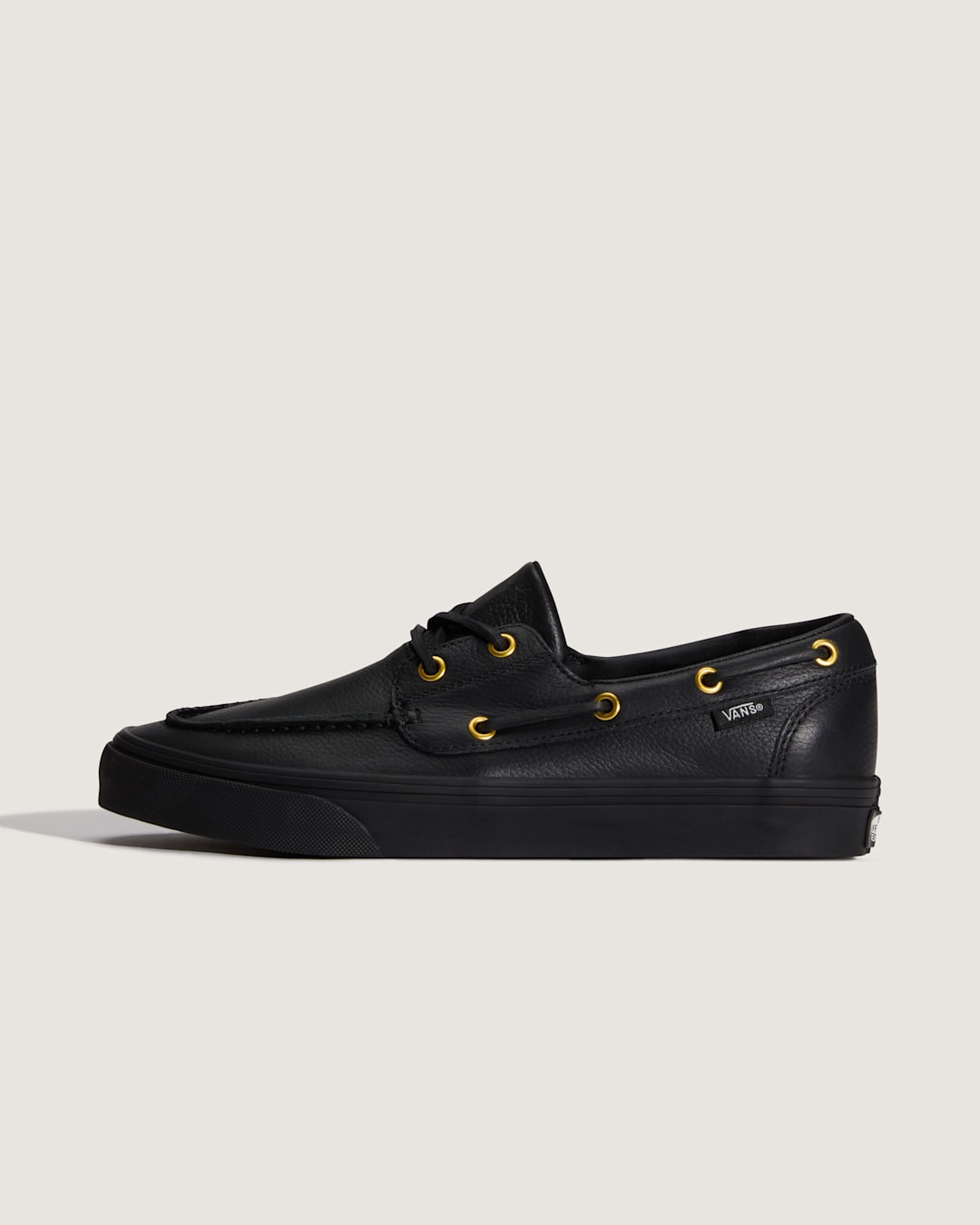 Vans 2-Eyelet Boat Shoe in Black