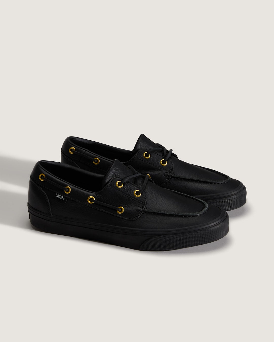 Vans 2-Eyelet Boat Shoe in Black