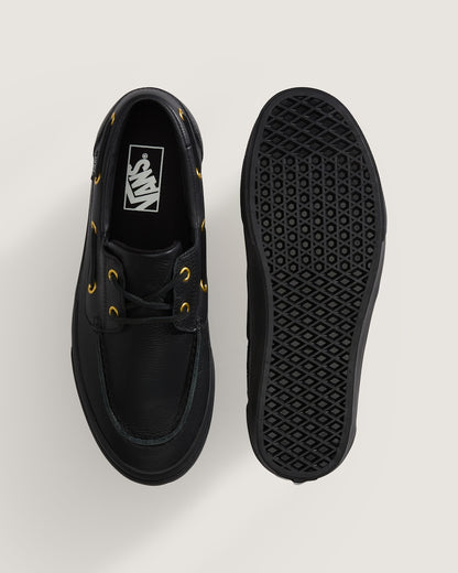 Vans 2-Eyelet Boat Shoe in Black