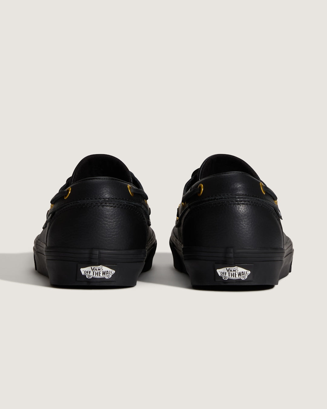 Vans 2-Eyelet Boat Shoe in Black