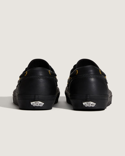 Vans 2-Eyelet Boat Shoe in Black
