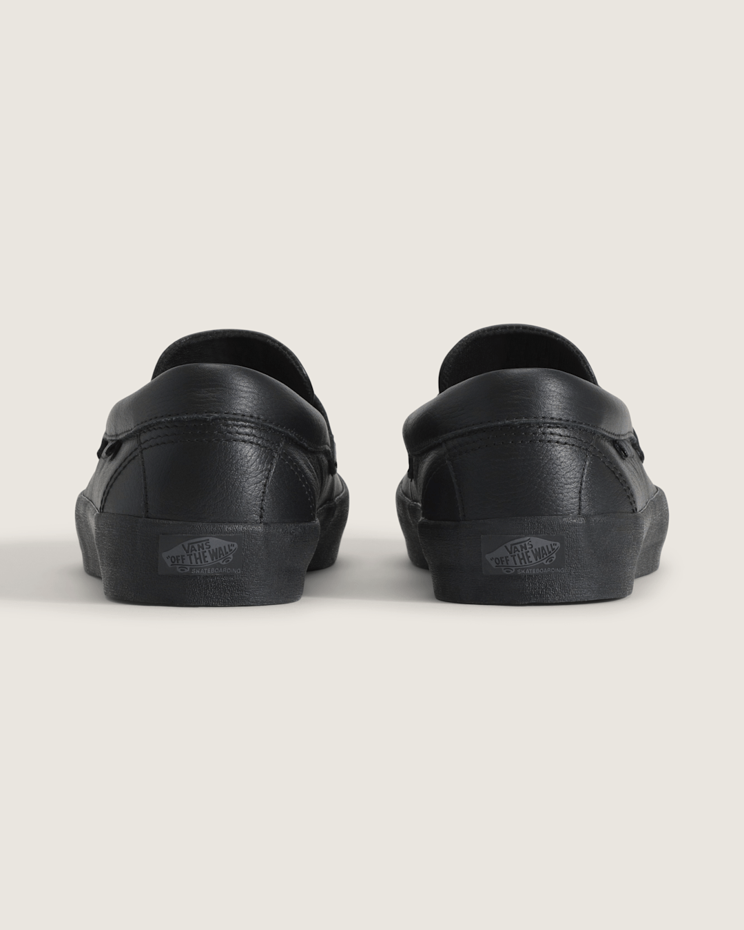 Vans Skate Loafer Shoe in Blackout