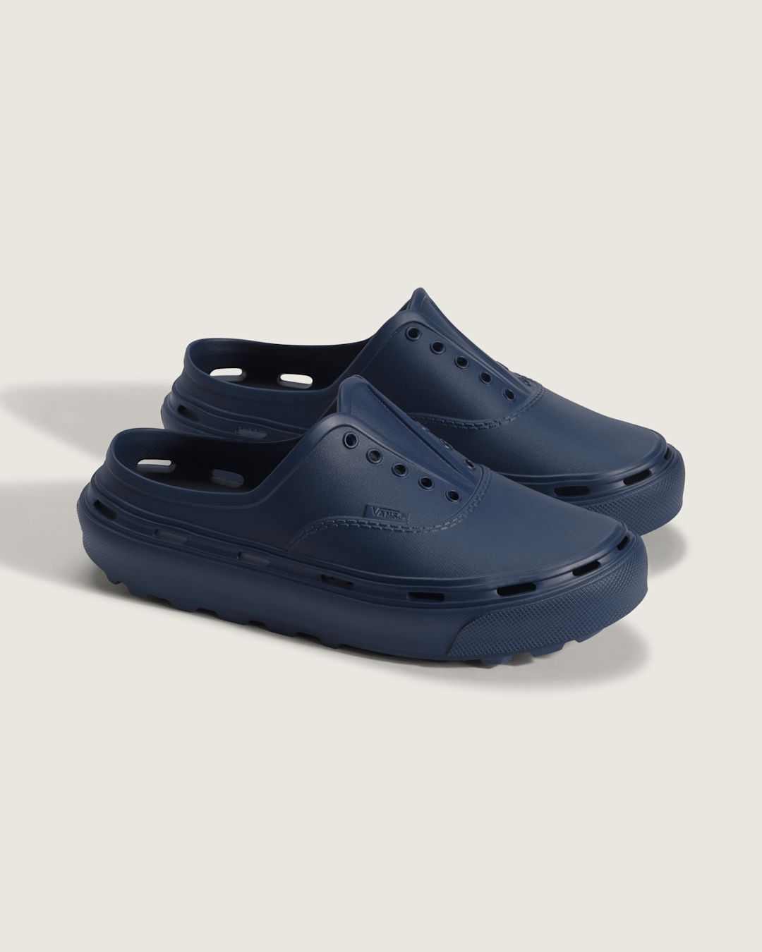 Vans Authentic Foam Mule in Navy Blue