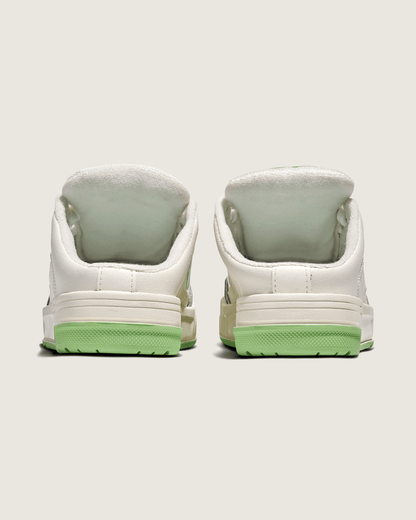 Vans Upland Mule Shoe in Off White / Green