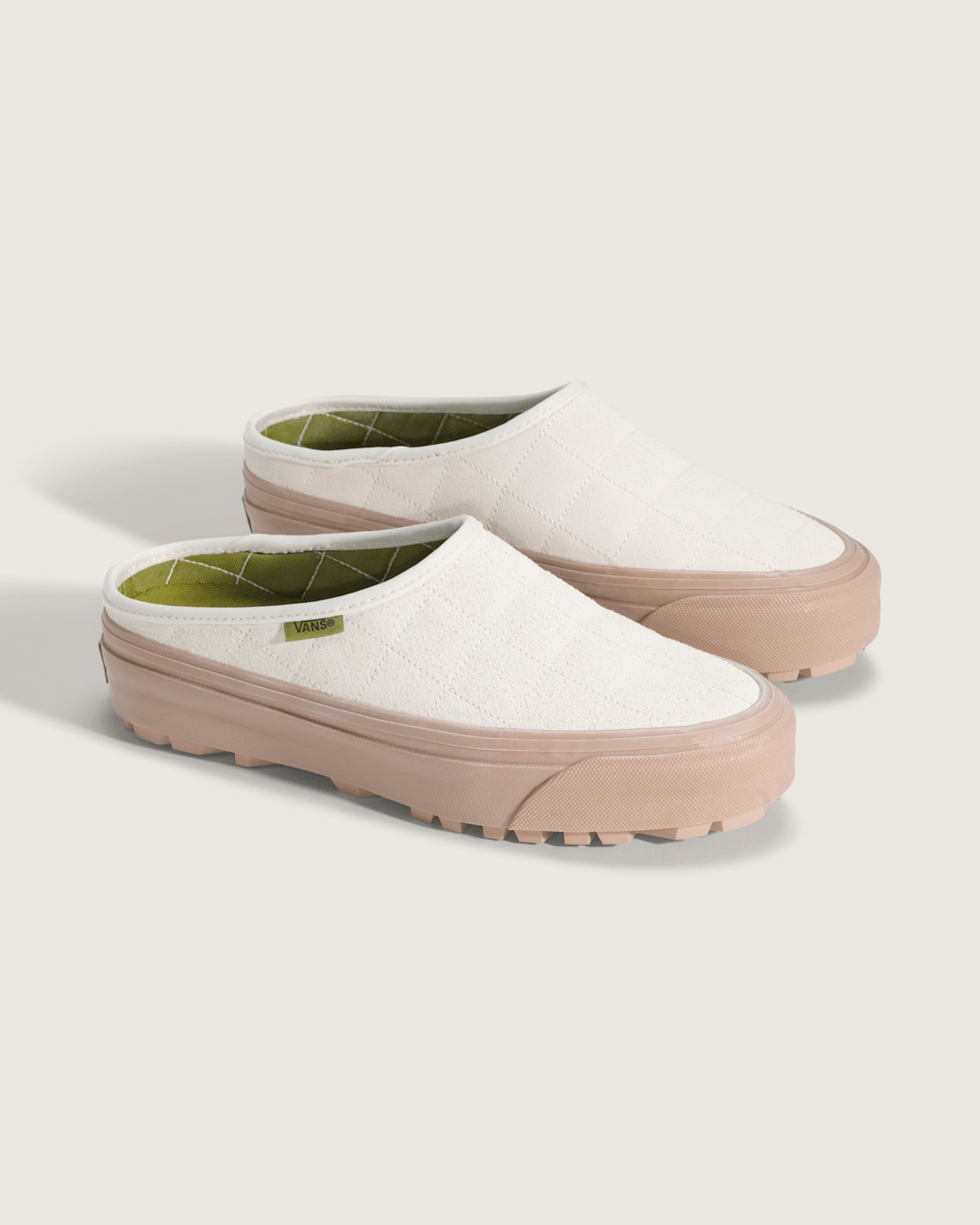 Vans Premium Style 17 Mule in Egret White