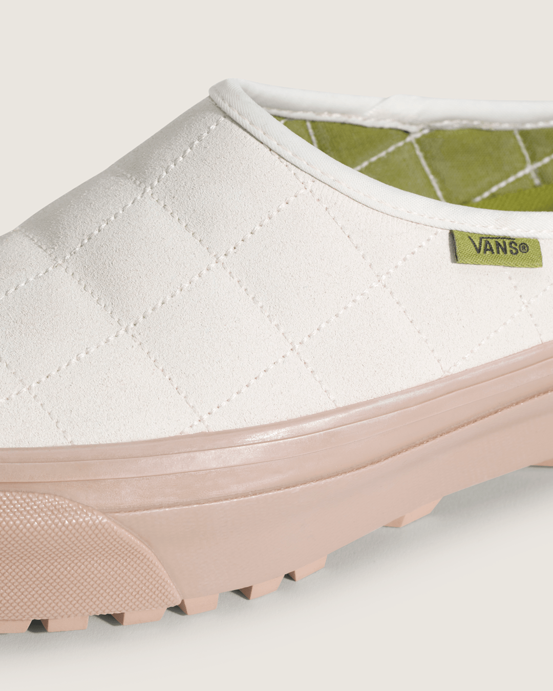 Vans Premium Style 17 Mule in Egret White