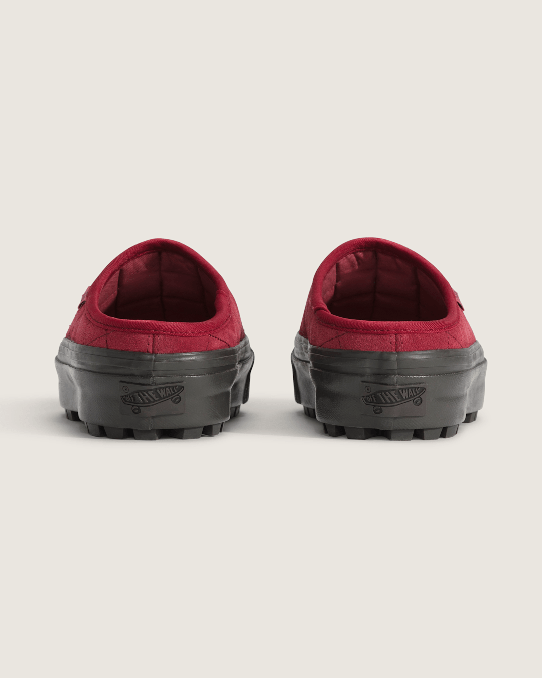 Vans Premium Style 17 Mule in Bordeaux Red