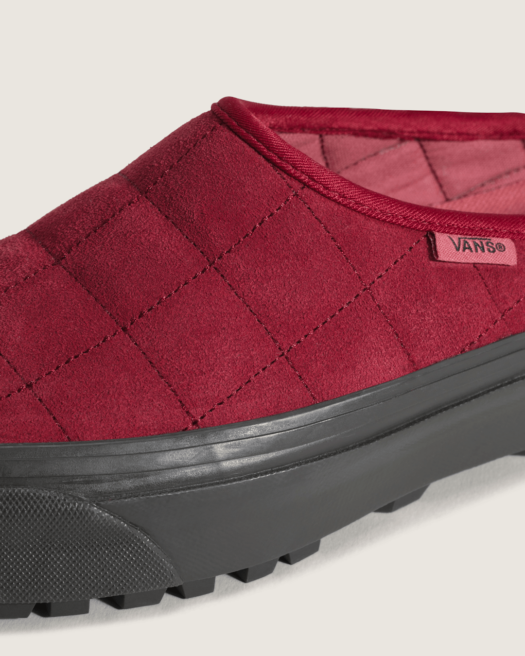 Vans Premium Style 17 Mule in Bordeaux Red