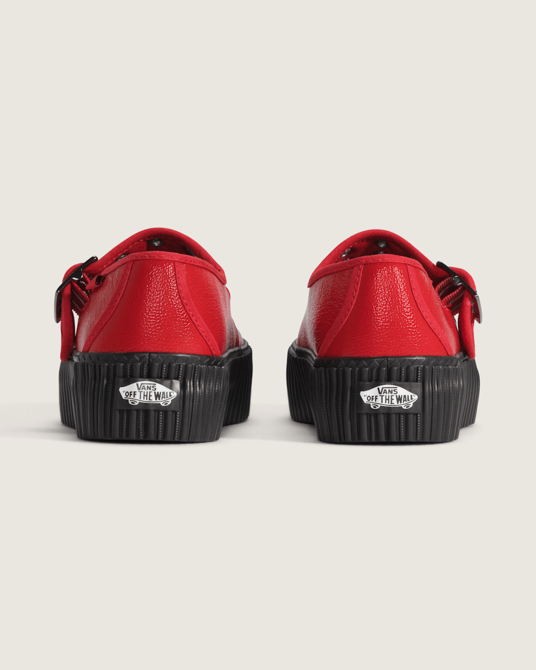 Vans Mary Jane Creeper Shoe in Racing Red