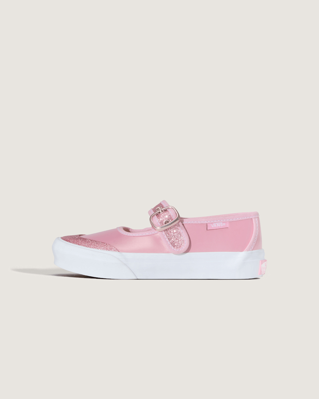 Vans Little Kids Mary Jane Shoe in Dazzled Dawn Pink