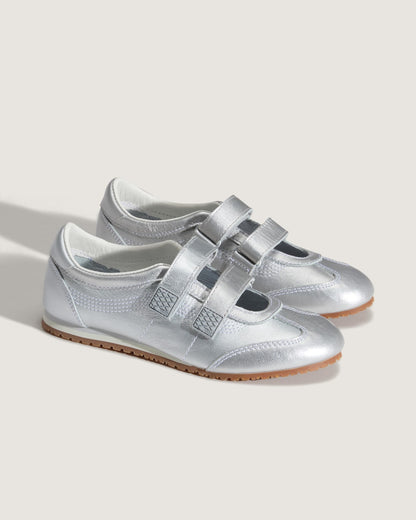 Vans Premium Mary Jane Super Lowpro Shoe in Silver Grey
