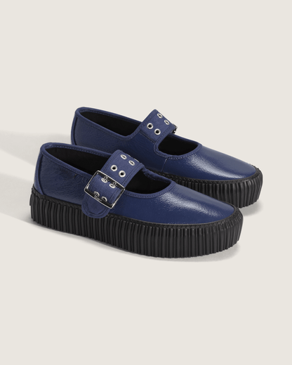 Vans Mary Jane Creeper Shoe in Deep Twilight Blue