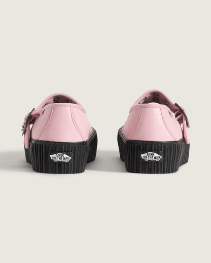 Vans Mary Jane Creeper Shoe in Coral Blush Pink
