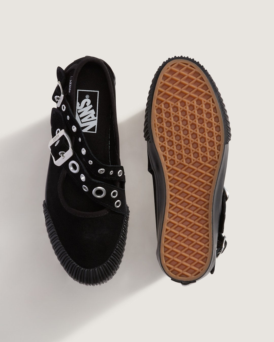 Vans Mary Jane Creeper Shoe in Black