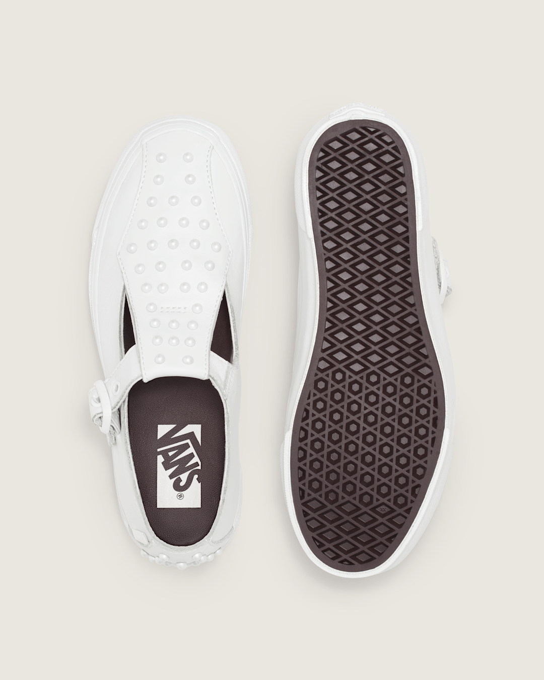 Vans Premium Mary Jane Pearlized Shoe in White