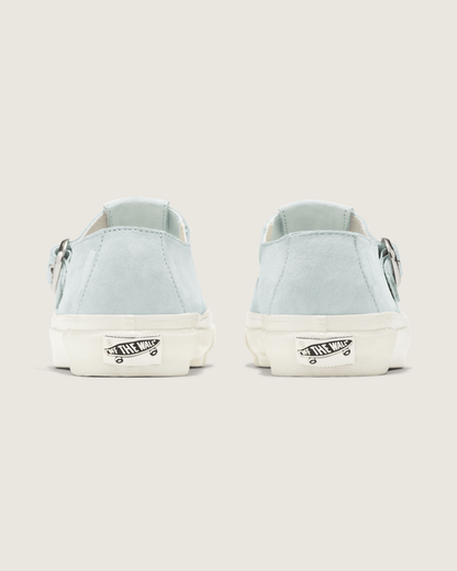 Vans Premium Mary Jane Suede Shoe in Spa Blue
