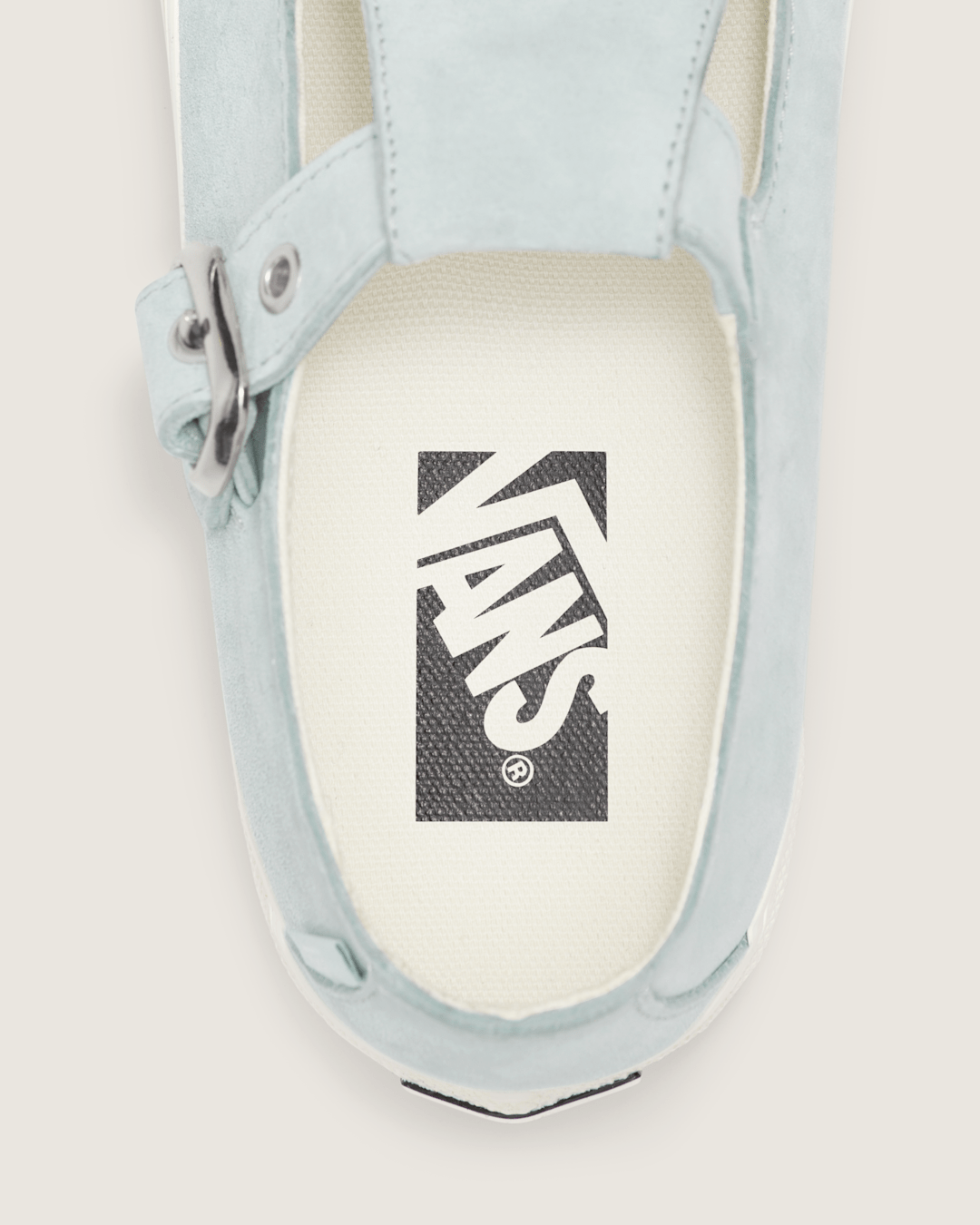 Vans Premium Mary Jane Suede Shoe in Spa Blue