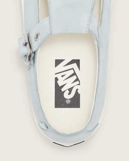 Vans Premium Mary Jane Suede Shoe in Spa Blue