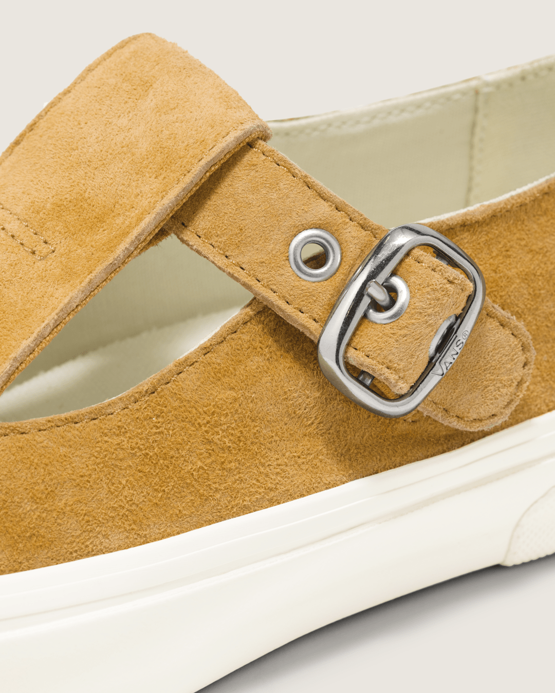 Vans Premium Mary Jane Suede Shoe in Harvest Gold Yellow