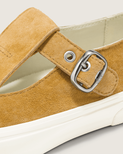 Vans Premium Mary Jane Suede Shoe in Harvest Gold Yellow