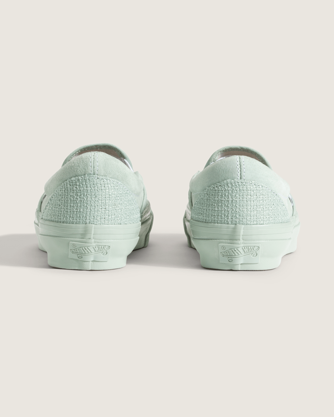 Vans Premium Classic Slip-On Shoe in Olive Grey