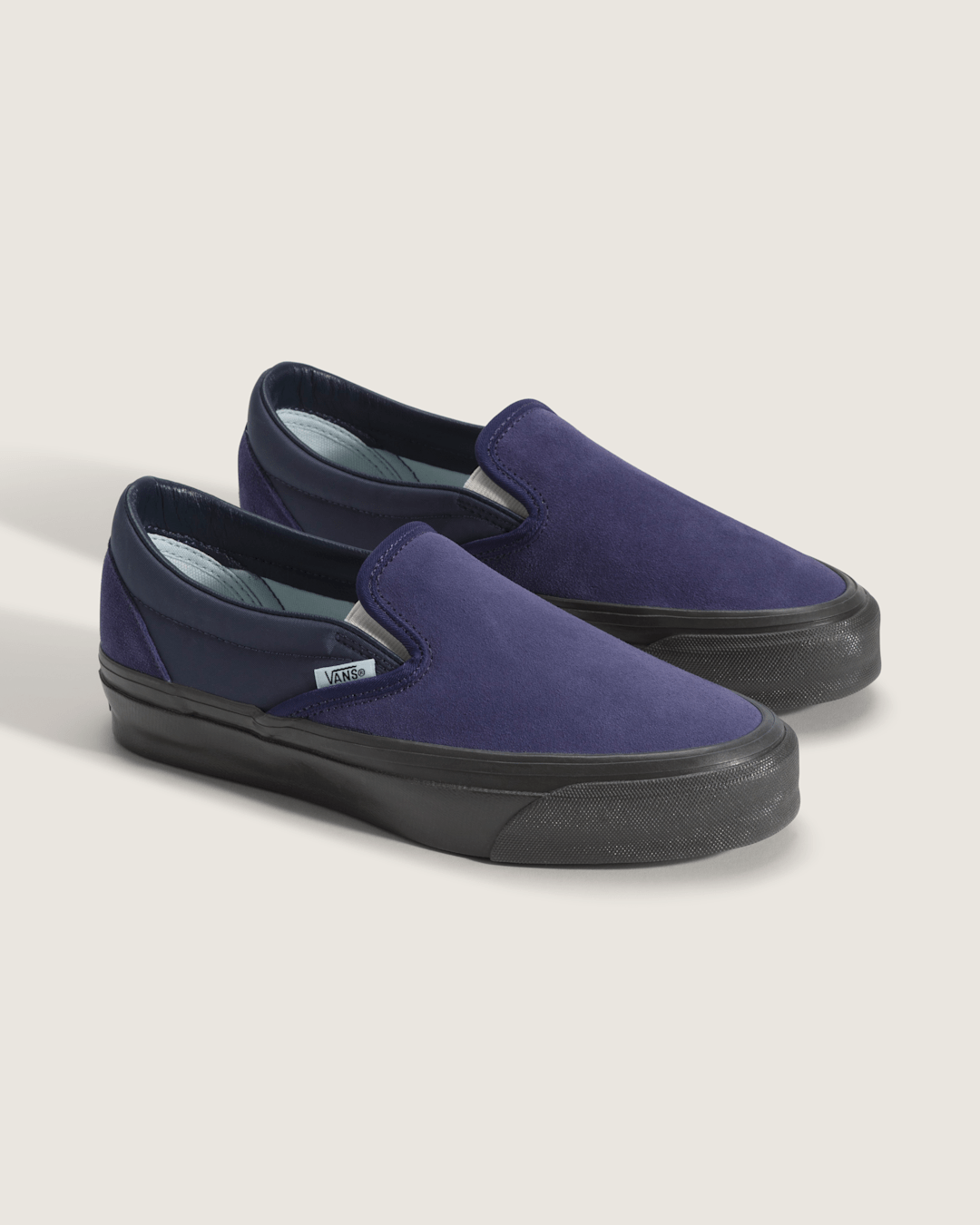 Vans Premium Classic Slip-On Shoe in Deep Twilight Blue
