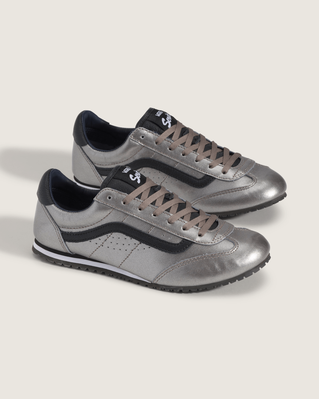 Vans Premium Super Lowpro Shoe in Gun Metal Grey