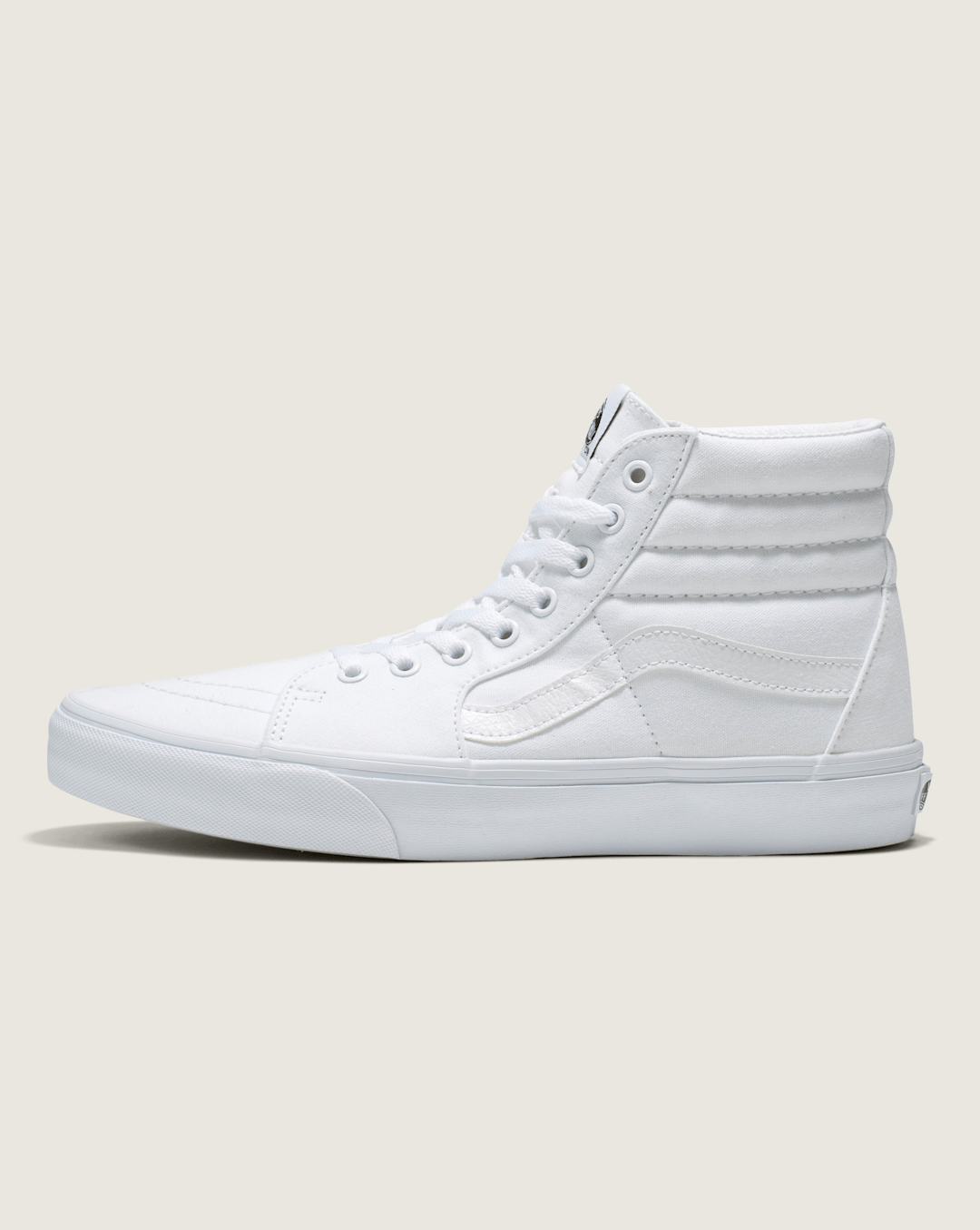 Vans Sk8-Hi Wide Canvas True White Classics Shoe