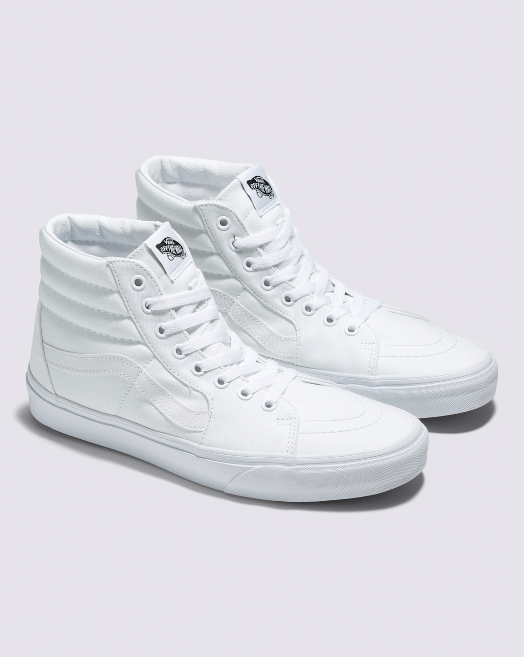 Vans Sk8-Hi Wide Canvas True White Classics Shoe