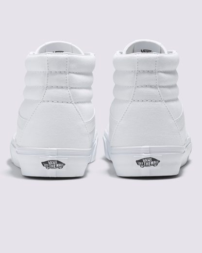 Vans Sk8-Hi Wide Canvas True White Classics Shoe