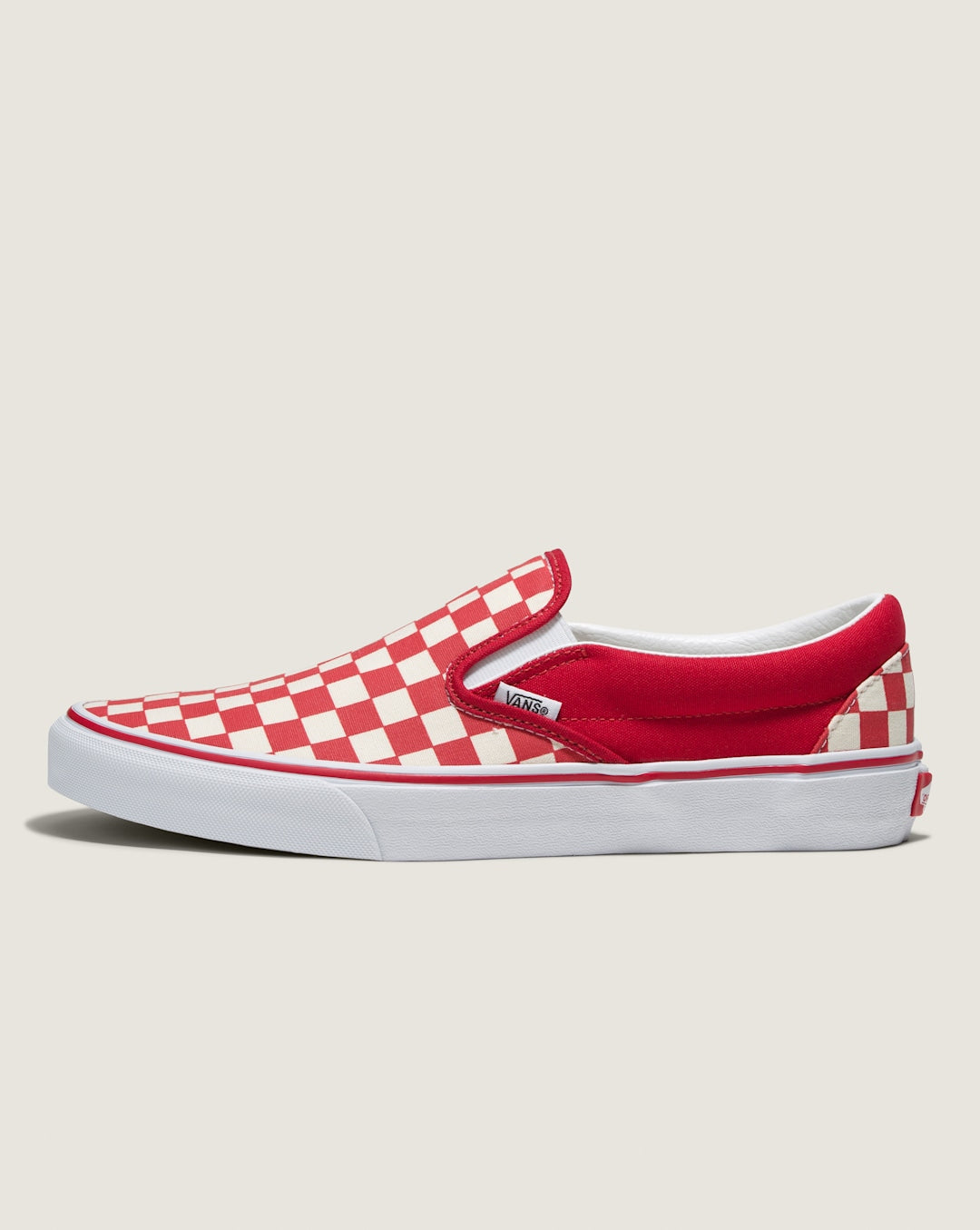 Vans Customs Classic Slip-On Checkerboard Wide Shoe in Customs
