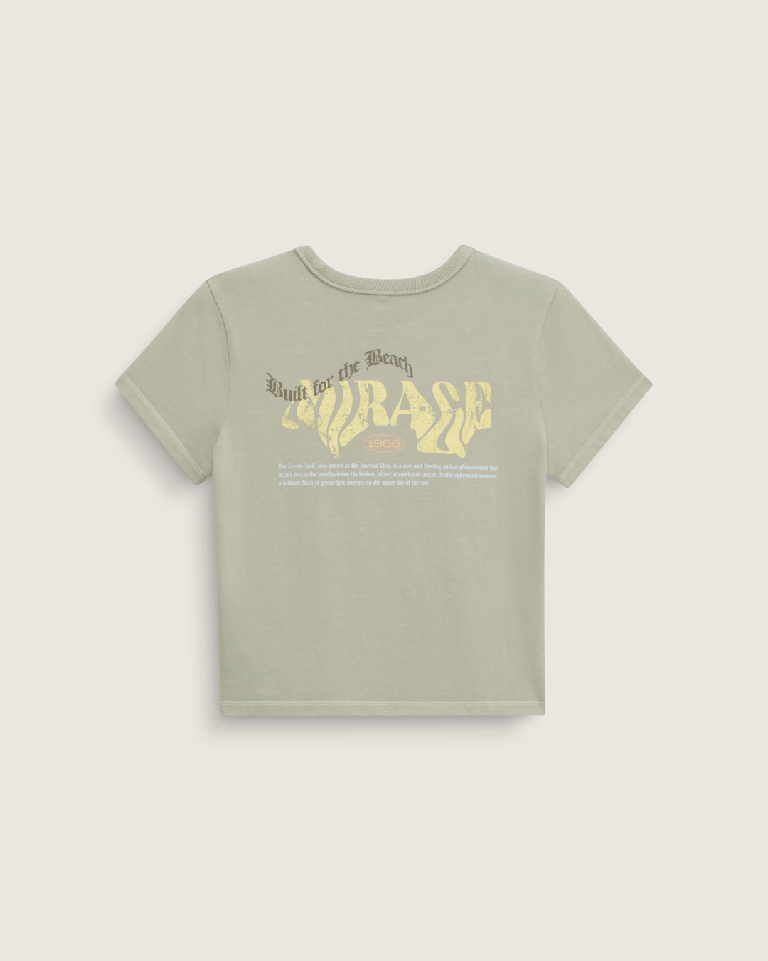 Vans Pipe Dream T-Shirt in Soft Sage Green