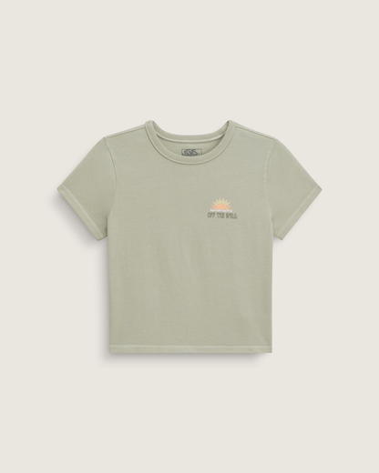Vans Pipe Dream T-Shirt in Soft Sage Green